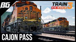 Train Sim World 3 | Cajon Pass is NO JOKE! w/ RailDriver