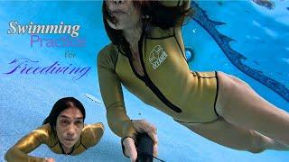 Swimming Practice For Freediving ~ Underwater 