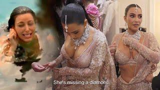 Kim Kardashian Loses ANOTHER Diamond After Viral KUWTK Earring Moment