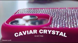 NEW Velvet Caviar  Crystal Case  Hot Pink