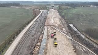 Rail Baltica Raplamaa mainline section I (part I - 12.11.2024)