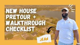 New House PreTour + Walktrough Checklist | Things You Should Check When Doing a Walkthrough