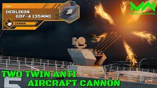 New Anti Aircraft Cannon! Oerlikon GDF-4 (35mm) Review and Test! The Real Mosquito Remover