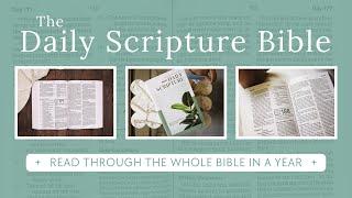 Read Through the Whole Bible in a Year with Daily Scripture