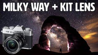 Milky Way Photography with a STANDARD Camera & KIT Lens