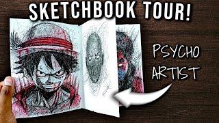 My SKETCHBOOK TOUR ( I Am Not a Psycho Artist)