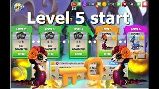 Sinister Halloween Castle Event-Dragon Mania Legends | Level 5 Start | DML