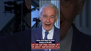 Senator Markey Rejecting Trump's Gift From Qatar