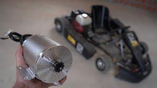 Homemade ELECTRIC 3000W GoKart by UNIOR /// PART 2  (GIVEAWAY)