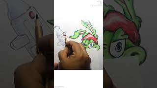 Drawing Jackrabbit  from Jazz  Game  12 sec #funnyvideo #funny #fun #art #drawing