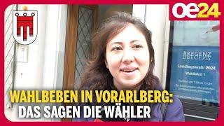 Wahlbeben in Vorarlberg | Das sagen die Wähler