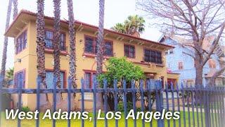 A Walk in West Adams, Historic Los Angeles Neighborhood | Former Home of Hattie McDaniel