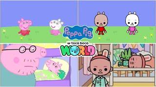  PEPPA PIG IN TOCA BOCA | BABY PEPPA  | Toca Boca Life World ️