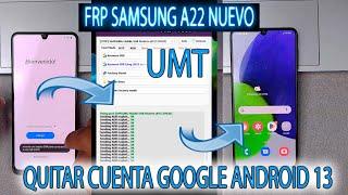 FRP SAMSUNG A22 QUITAR CUENTA GOOGLE ANDROID 13 ULTIMA SEGURIDAD UN CLICK A225 BIEN EXPLICADO