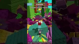 Biggest moon melon in grow a garden? #roblox #growagarden #edit #shorts