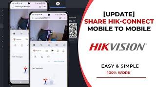 [NEW UPDATE] Hik Connect Share Device | How To Share Hik Connect Mobile to Mobile