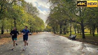 Calm Morning Stroll in Regent's Park  | Central London Walk, Autumn 2022 [4K HDR]