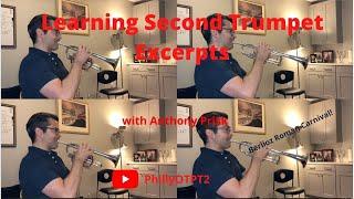 Learning Second Trumpet Excerpts Ep. 8 Berlioz Roman Carnival Overture