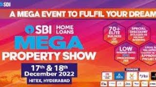 SBI PROPERTY SHOW DEC 2022 | HYDERABAD REAL ESTATE |