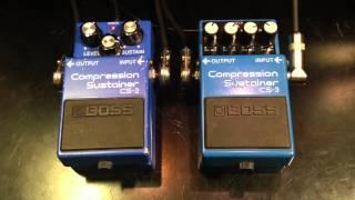 Vintage MIJ Boss CS2 vs Vintage MIJ Boss CS3