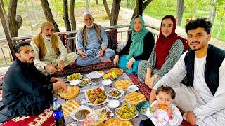 چکر آخر تابستانی/امروز با تمام فامیل رفتیم بهترین جای پغمان بعد از دیر وقت️