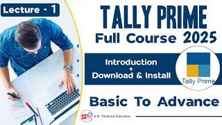 Tally Prime  Full course | Introduction - download & install | Basic To advance Full series | part1