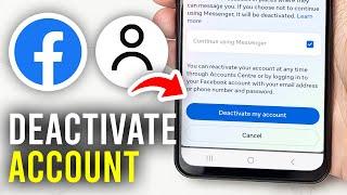 How To Deactivate A Facebook Account - 2024