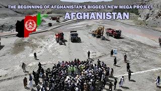 The beginning of Afghanistan's biggest new mega project on the Pakistan border