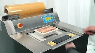 COOKED FOOD PACKAGING——cling film wrapping machine Super X