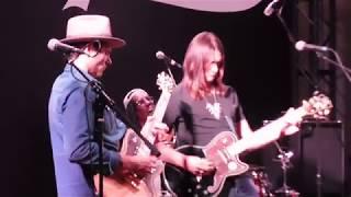 Duane Betts performing at D'Angelico Guitars NAMM 2018