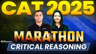 Complete Critical Reasoning in One Marathon Class ️| CAT 2025 Preparation | CAT Foundation 