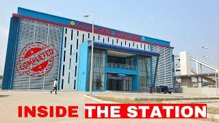 Inside Oyingbo Train Station - Lagos Redline Metro Rail