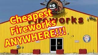 Cheapest Fireworks in the Country! Rocket Fireworks Store Tour