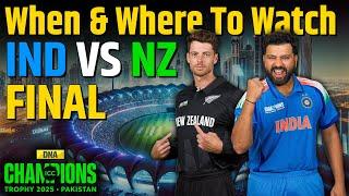 IND Vs NZ Final: When & Where To Watch India Vs New Zealand Live Free? Champions Trophy 2025 Final