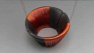 Free Energy Generator Using Copper Coil with Computer Exhaust Fan