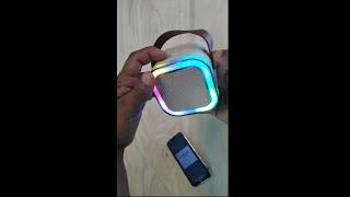 Portable mini party box bluetooth speaker K12  not jbl unboxing #jbl #partybox #bluetoothspeaker