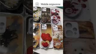 Heartin ️|shape pop socket with camera protection mobile cover|Mobile mignonne