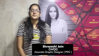 Arena Alumni Shreyashi Jain, Associate Graphic Designer, Speaks About Her Learning Experience