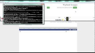 Wayback Scrapper and web site scrapper