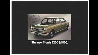 Morris 2200 / 1800 brochure from late 60s / early 70s