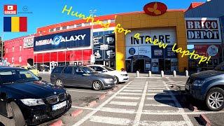 New laptop hunt in #Bucharest! | Trip to Media Galaxy Electronic Chain - Orhideea Shop | 