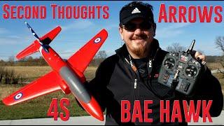 Arrows - BAE Hawk - 50mm - Second Thoughts & Crash?!?!