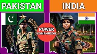 India vs Pakistan - Country Comparison - Power Comparison