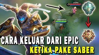 CARA MAIN SABER TERBARUBUILD EMBLEM DAN ITEM SABER TERSAKITGAMEPLAY SABER-MOBILE LEGENDS #mlbb