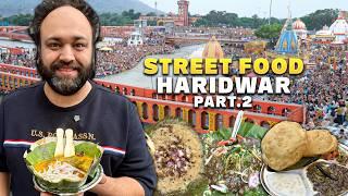 Street Food HARIDWAR | Babu Ram Chole Kulche, Pappu Chole Bhature, Pehalwan Khaste, Rabdi Faluda