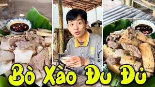 Cùng Phúc Nhọn Ăn Các Loại Bò Xào Đu Đủ Đỉnh Của Chóp | Phúc Nhọn