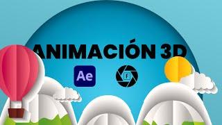 Crear y animar 3D con cámara en After Effects - Curso gratis After Effects 2025