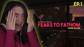 HORROR GAME OF MY NIGHTMARES! Fears to Fathom - Home Alone (Ep.1)