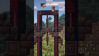 Minecraft Nether Sword Portal (Credits:Goldrobin)