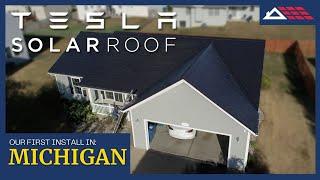 Tesla Solar Roof | Our First Install in Michigan!